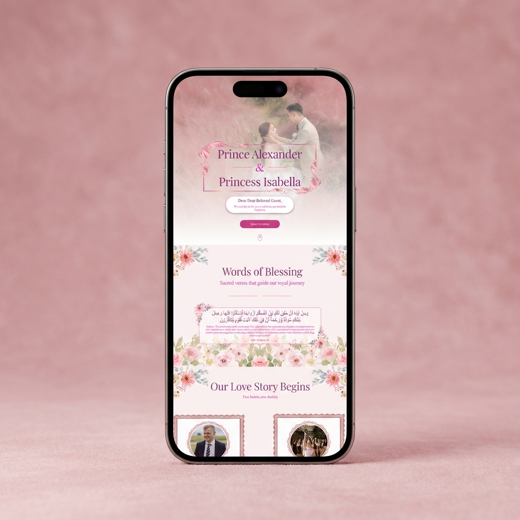 Sample Undangan Digital Mobile